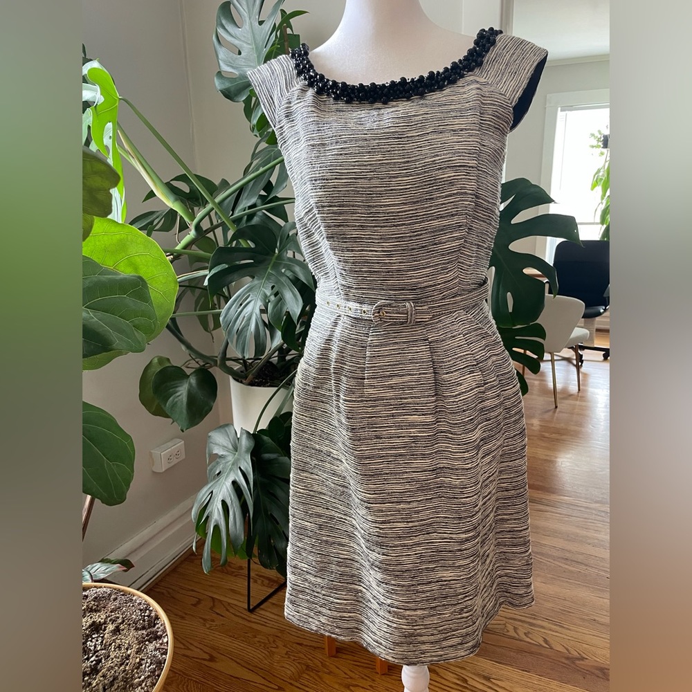 kate spade Dress with Jeweled Collar, Belt and Pockets 🪩